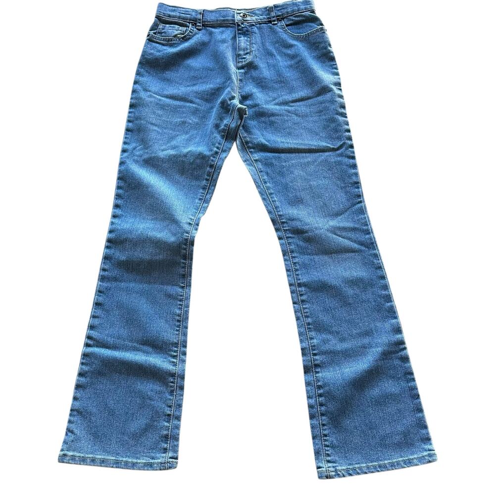 The Children’s Place Girls Size 16 Light Blue Denim Adjustable Jeans